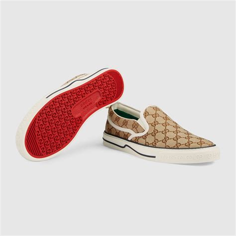 gucci slip on sneakers for men|Gucci 1977 sneakers men.